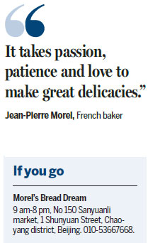 For French baker, China is all about love and loaves